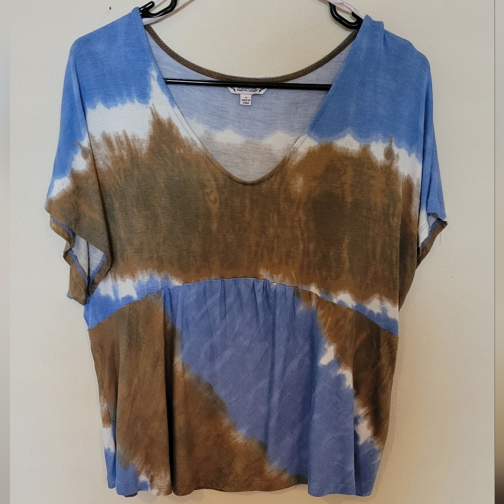 NWT! NANETTE LEPORE TIE DYE TOP
